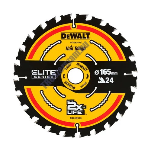Körfűrészlap EXTREME 165 x 20mm 24T