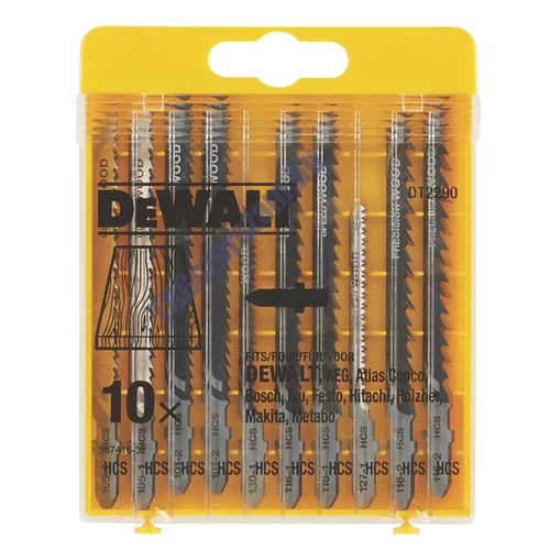 DeWalt dekopír fűrészlap 10db DT2290-QZ