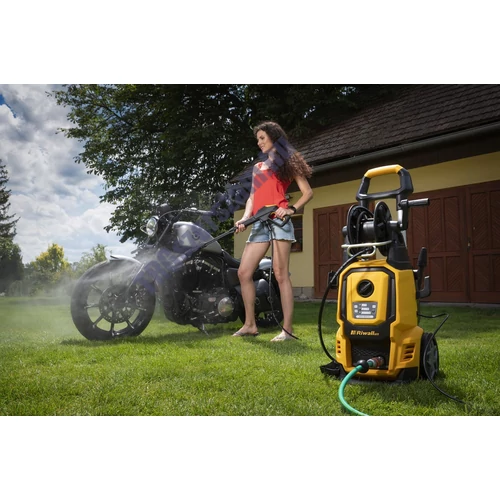 Riwall REPW 180 RC SET - elektromos magasnyomású mosó 180 bar, távvezérléssel és tartozékokkal