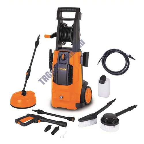 Riwall REPW 180 SET - magasnyomású mosó 180 bar, tartozékokkal