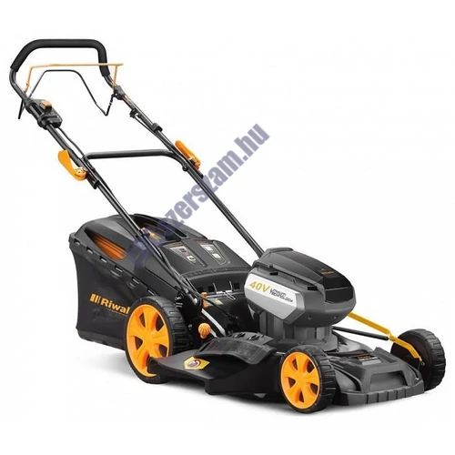 Rivall akkumulátoros önjáró fűnyíró szénkefe nélküli motorral 4 AZ 1-ben, 40 V (akku és töltő nélkül)RALM 4640 SPI