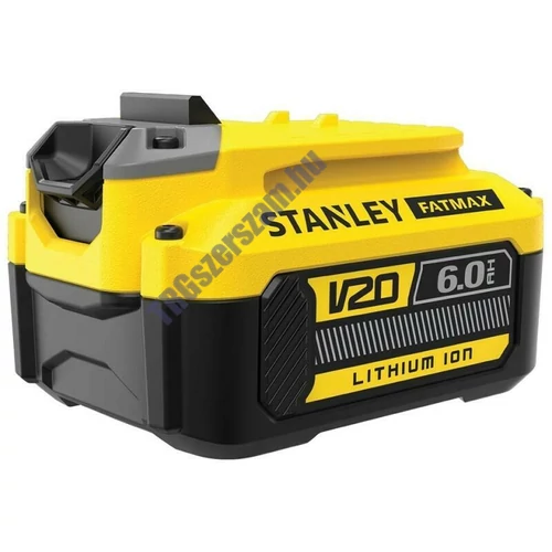  Stanley FatMax V20 lítium-ion 6.0Ah akkumulátor