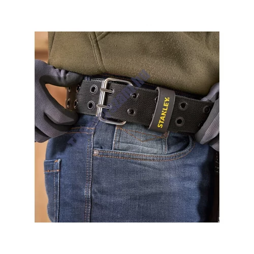 Stanley bőr dupla szerszámos övtáska