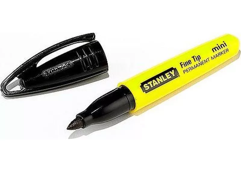 Stanley mini jelölőfilc fekete